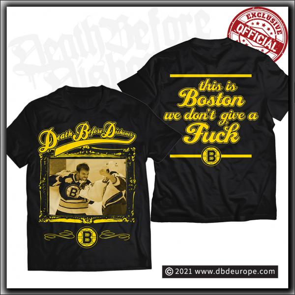 Death Before Dishonor - Classic Boston Shirt - Black