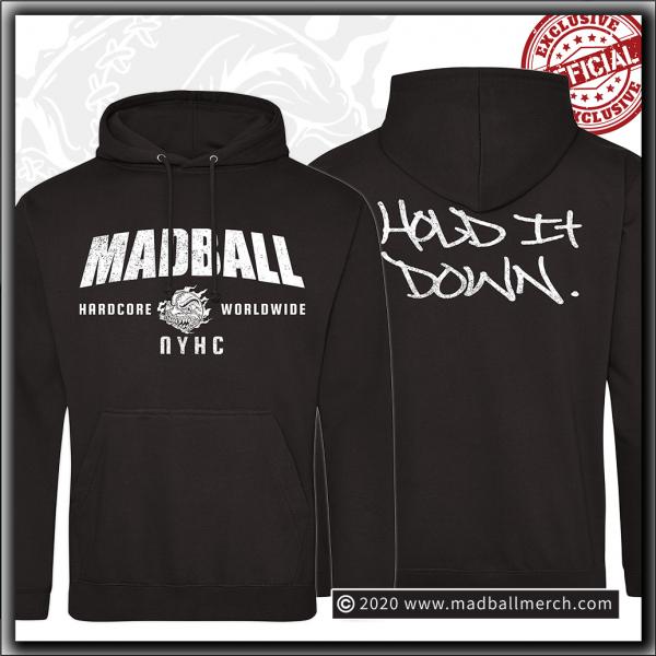 Madball - Hold It Down 2020 - Hooded Sweater Jet Black